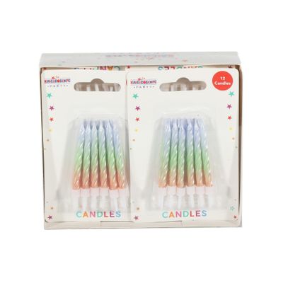 Pearl Party Candles 12pcs - Pack of 6