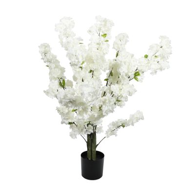 Essential Blossom Tree - White - 80cm