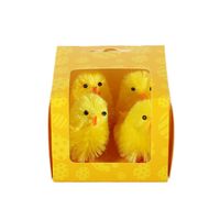 4 Easter Chicks in Display Box