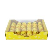 12 6cm Easter Chicks in Tray