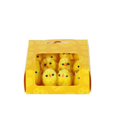 12 Easter Chicks in Display Box