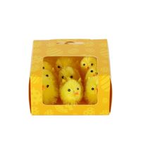 9 Easter Chicks in Display Box
