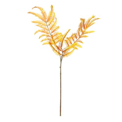 Botanica Fern Branch - Yellow - 111cm