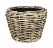 Drypot Rattan Basket - Grey - Dia 68cm x H52cm                                  