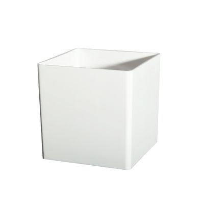 15x15cm White Acrylic Cube