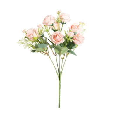 Pembroke Mini Diamond Rose Bunch - Light Pink