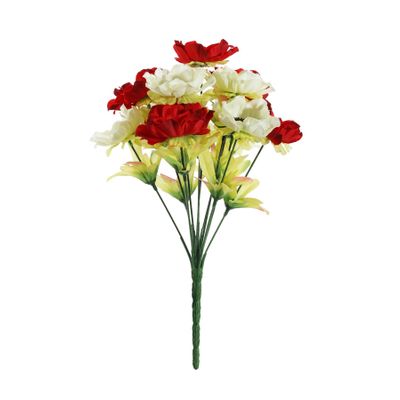 Pembroke Satin Anemones Mixed Bush x 12 - Red