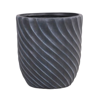 Hortus Outdoor - Diagonal Swirl Print Set - x 3 - Grey