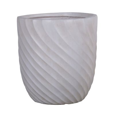 Hortus Outdoor - Diagonal Swirl Print Set - x 3 -Lt  Grey