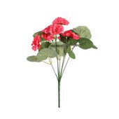 Essentials Geranium Bush - Dia30 x H13cm -7 Stems - Dk Pink