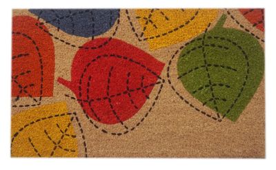 Doormat - Large Leaf Print - 45x75cm