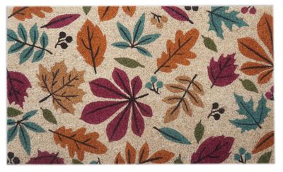 Doormat - Autumn Leaf Print - 45x75cm
