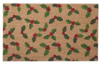 Doormat - Holly with Berries - 45x75cm