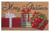 Doormat - Merry Christmas with Gifts - 45x75cm