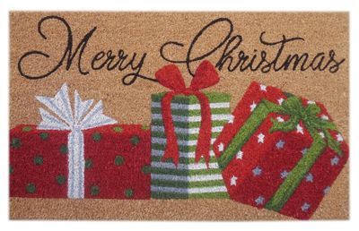 Doormat - Merry Christmas with Gifts - 45x75cm