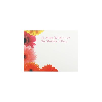Small Card - Mothers Day - Mom With Love  - Pk 50