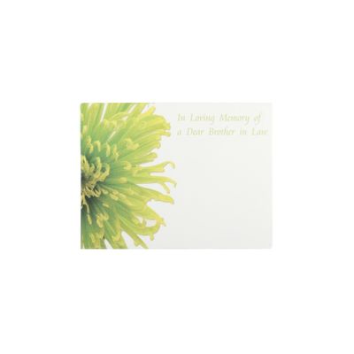 Small Card - In Loving Memory - Dear Sister in Law - Pk 50