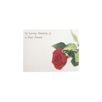 Small Card - In Loving Memory - Dear Friend - Pk 50
