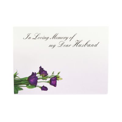 Large Card - In Loving Memory of a Dear Sister - Pk6