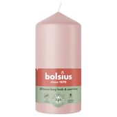 Bolsius Essentials Pillar Candle - 120 x 58mm - Misty Pink