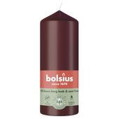 Bolsius Essentials Pillar Candle - 150 x 58mm - Velvet Red