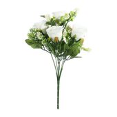 Essential Rose Bunch - White - 6 Heads