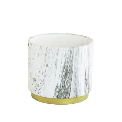 Bun Grey Ceramic Gold Base