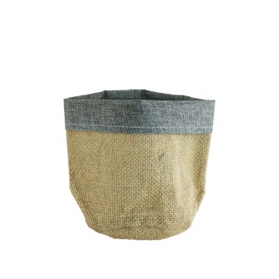 Pot Facile Jute 13x13cm Grey