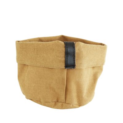 Brown Fabric planter