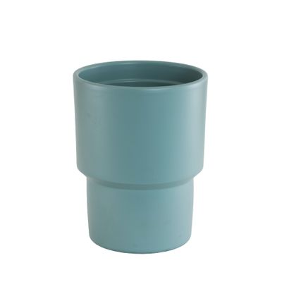 Teal CCeramic Pot 16.5cm
