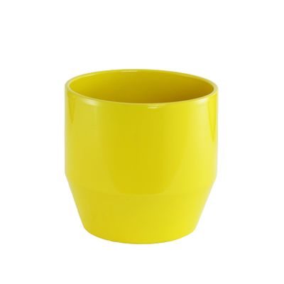 Gloss Yellow pot 14cm