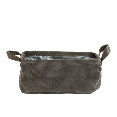 Pot Ribby Tissue 26x12x12.5 Brown