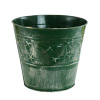 6578 ALDI Bun x21 Green Star Zinc 21cm Gold + Green