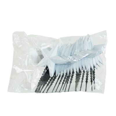 Pick Star Metal 8x8cm Plastic Stick Whitewash