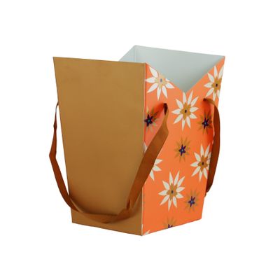 Autumn GB Orange Flower Box