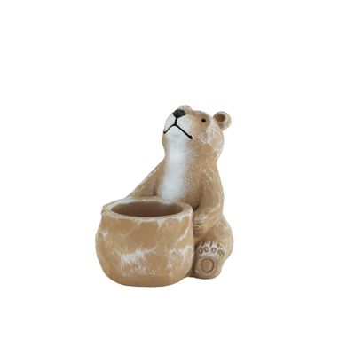 Bear Sitting Planter