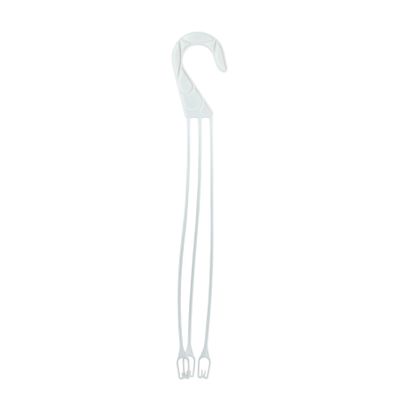 Plastic Hanging Basket Holders (White) 