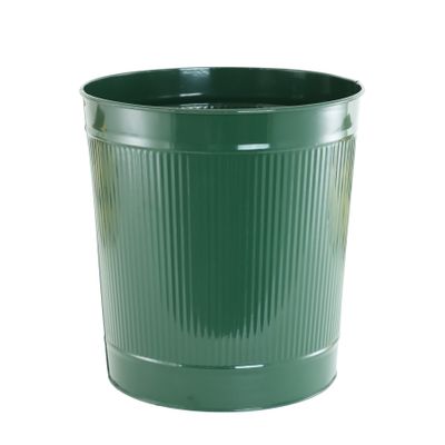 Zinc Dark Green Buket 24cm