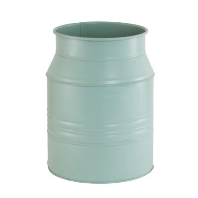 Embossed Milk Churn Green