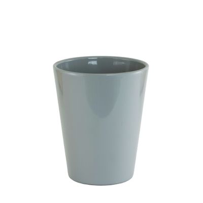 Glossed Grey Ceramic 16cm 