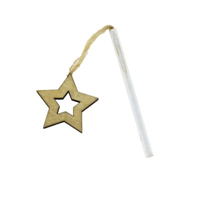 Wooden star pick