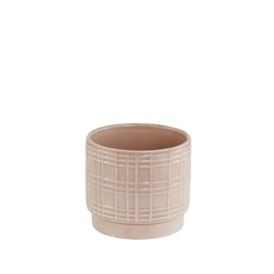 Check ceramic pink 9cm