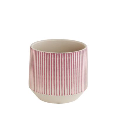 Pink lined 10.5cm
