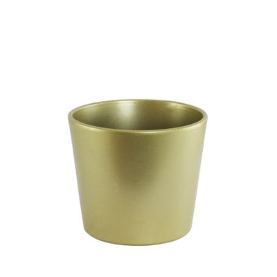 Gold ceramic medium 12cm