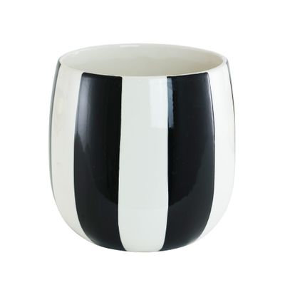 mono stripe 14cm black/white