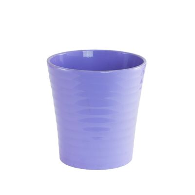 Gloss purple ceramic 14cm