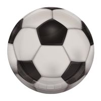 Football Paper Plates - 9 Inch - 8pk