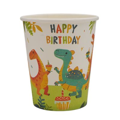 Dino Paper Cups - 8pk