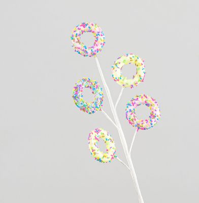 40cm Multi Colour Doughnut Pick