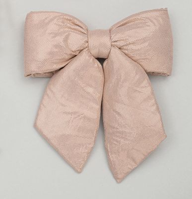 48cm Plush Bow Decoration Pink
